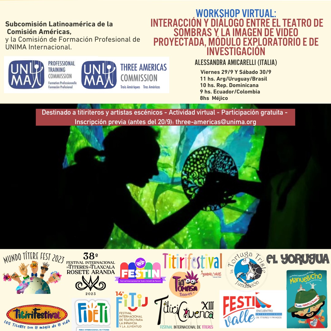 Workshop de Teatro de sombras