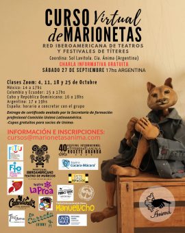 Curso virtual de marionetas