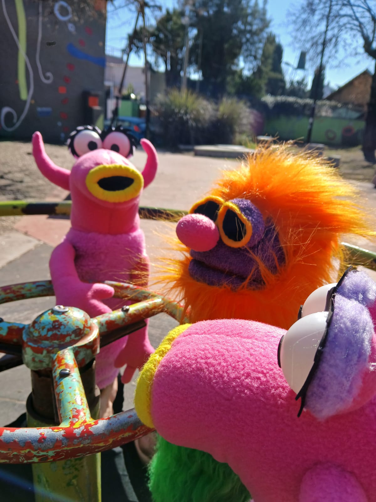 Muppets en vidriera
